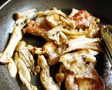 A picture of step 6 of Tender Pork Tenderloin and Mushrooms Sautéed in Butter.