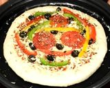 A picture of step 6 of Vegetable Pizza.