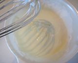 A picture of step 19 of Peach Bavarois Charlotte Cake.