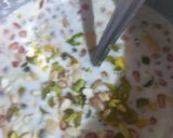 A picture of step 4 of Kesar pista fruits cream.