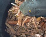 A picture of step 4 of Slow Cooked Beef Brisket With Rainbow Carrots 🥕 🌈.