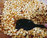 A picture of step 6 of Peanut Chikki Bite 😋😋.