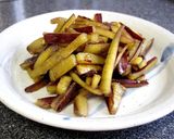 A picture of step 7 of Sweet Potato Kinpira Stir Fry.
