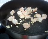A picture of step 4 of Sugar Snap Pea With Shrimp.
