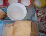 A picture of step 1 of Instant kheer bread pudding.