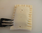 A picture of step 6 of Simple Chocolate Pies Using Ready Made Pie Crusts.