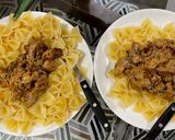 รูปขั้นตอนการทำที่ 8 ของ บีฟสโตรกานอฟ (Beef Stroganoff)