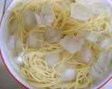 A picture of step 4 of Chilled Pasta with Scallops & Edamame.