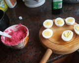 Foto del paso 4 de la receta: Huevos rellenos con Hummus - Especial San Valentín