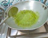 A picture of step 1 of Chutney wala Aloo.