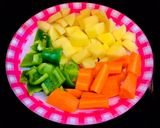 Hình bước làm 2 của món Filet Cá Saba Nauy Nấu Légume