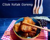 Foto langkah ke 6 dari resep Cilok Kotak Goreng.