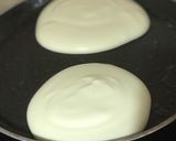 A picture of step 7 of Japanese Souffle Pancakes.