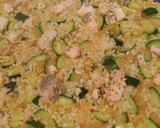 Foto del paso 9 de la receta: Arroz con salmón y calabacín