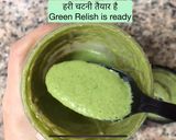 A picture of step 4 of Green Relish • Hari Chutney.