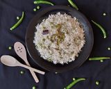 A picture of step 5 of Simple Peas Rice.