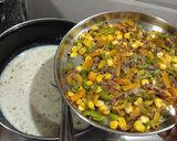 A picture of step 4 of White sauce pasta.
