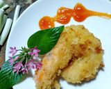 Hình bước làm 4 của món Tôm chiên xù 🍤