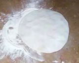 A picture of step 3 of Alu wala naan(potato stuffed bread).