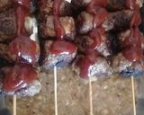 Foto del paso 4 de la receta: Brochetas de albóndigas súper sencilla