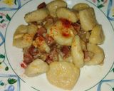 Foto del passaggio 2 della ricetta Gnocchi di zucca con speck