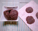 Foto langkah ke 7 dari resep Choco Cheese Cookies ala Rantie (Keto Friendly).