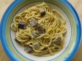Pastas Tchai con Berenjenas