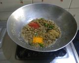 A picture of step 4 of Khatta moong.