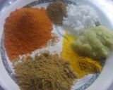 A picture of step 2 of Mutton Kalaji.