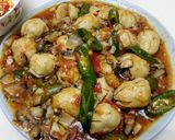 Hình bước làm 3 của món Thịt viên sốt chua ngọt