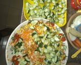 A picture of step 2 of Coconut rice and pepper gizzard.