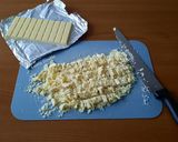 Foto del passaggio 4 della ricetta Cheesecake San Valentino con cioccolato bianco e gelée di lamponi