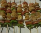 A picture of step 4 of Chicken skewers #ramadankitayari.