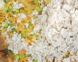 A picture of step 3 of Jawar flakes Upma.