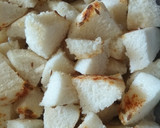 A picture of step 1 of Khatti-Mithi Fried Idlis.