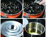 Foto del paso 1 de la receta Mejillones rellenos con bechamel