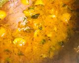 A picture of step 1 of Mutton kidneys curry.