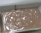 A picture of step 3 of Tofu, Agar, Jam & Chocolate Dessert for Dieters.