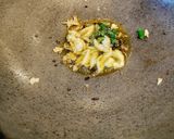 A picture of step 3 of Pyaz saag sabji.