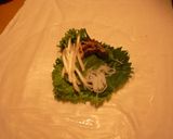 A picture of step 6 of Vietnamese Fresh Spring Rolls with Peanut Sauce.