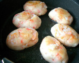 A picture of step 4 of Shrimp in the Style of Sakura Mochi.