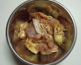 A picture of step 1 of Chicken Karaage With Nagaimo Yam and Daikon Radish Sauce.