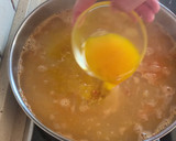Foto del paso 12 de la receta: Arroz con rape y gambones, calabaza y espinacas