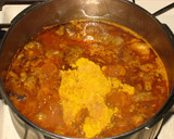 A picture of step 5 of Authentic Indian-Style Beef Curry.