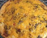 A picture of step 6 of Oh So Filling Sausage Breakfast Pie.