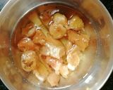 A picture of step 1 of Bhindi rasam (bendakaaya pulusu).