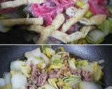 A picture of step 5 of Steam-Simmered Beef and Chinese Cabbage.