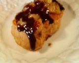 A picture of step 7 of Peanut Butter & Banana Shortcake.