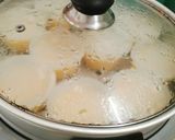 Hình bước làm 2 của món Bánh flan nước cốt dừa