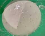 A picture of step 1 of Poolish bread.